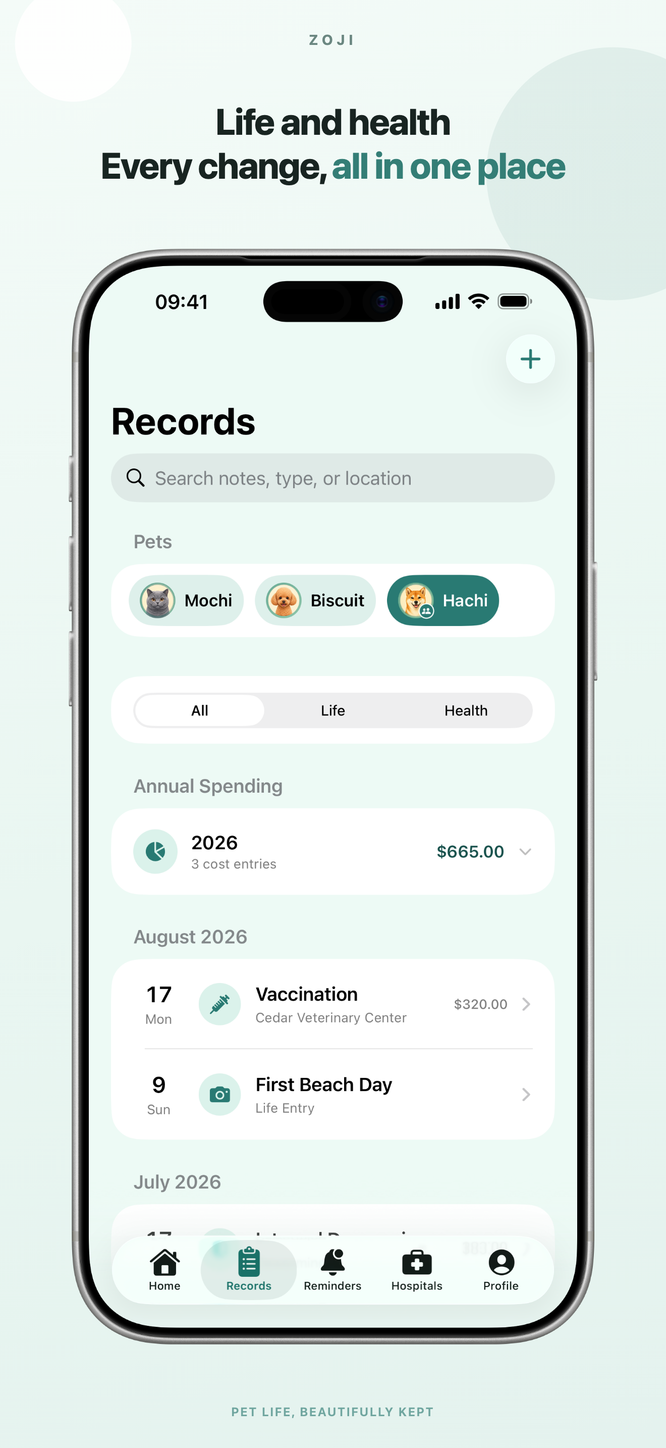 Zoji English App Store screenshot: Everyday moments